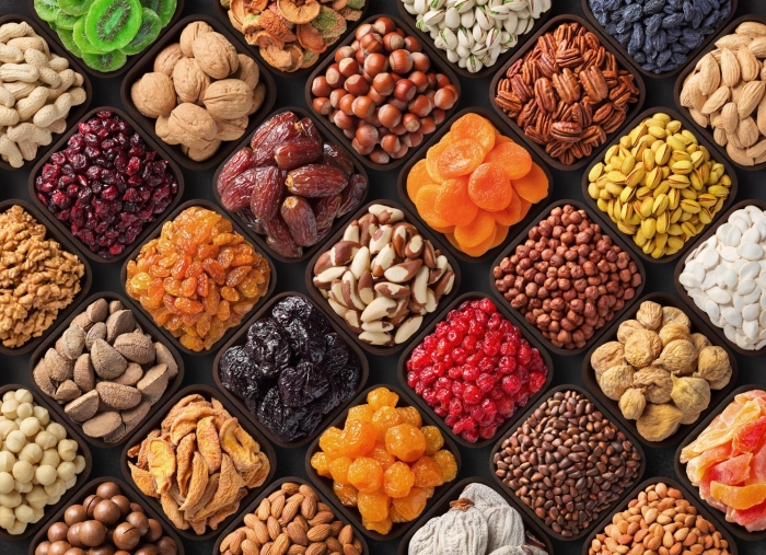 Виды сухофруктов