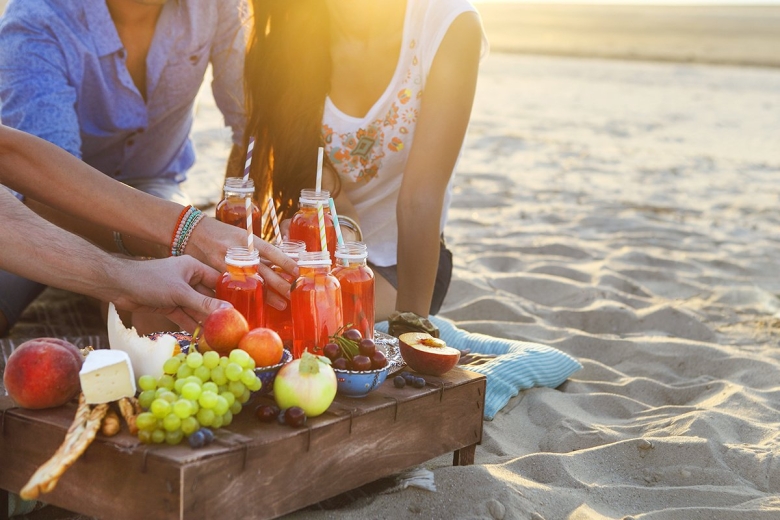 Пикник на пляже