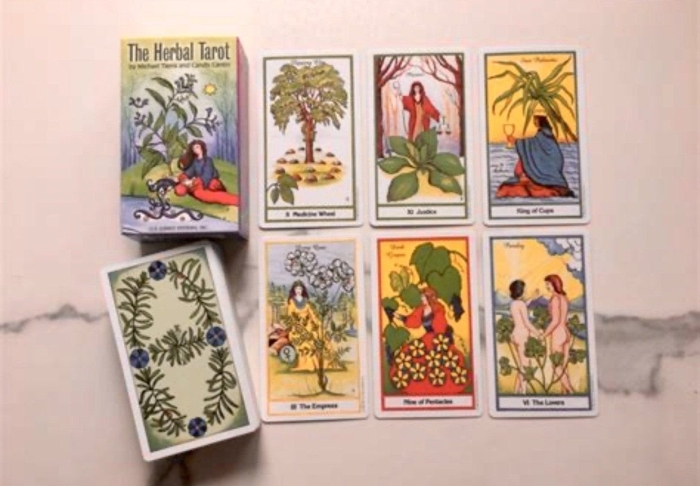 Herbal tarot галерея