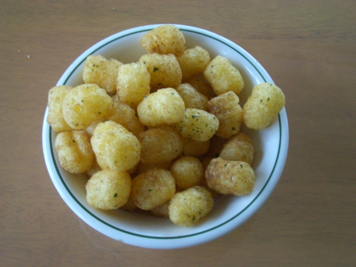 Сырные шарики кукурузные