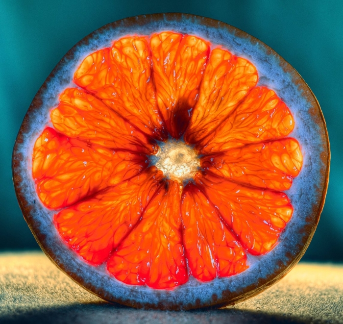 Фрукт в разрезе