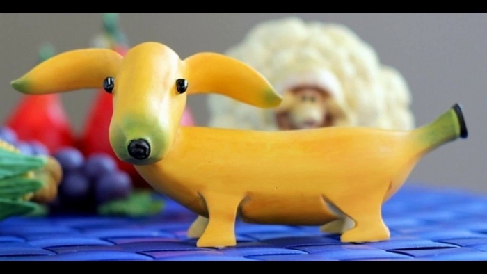 Поделка из банана