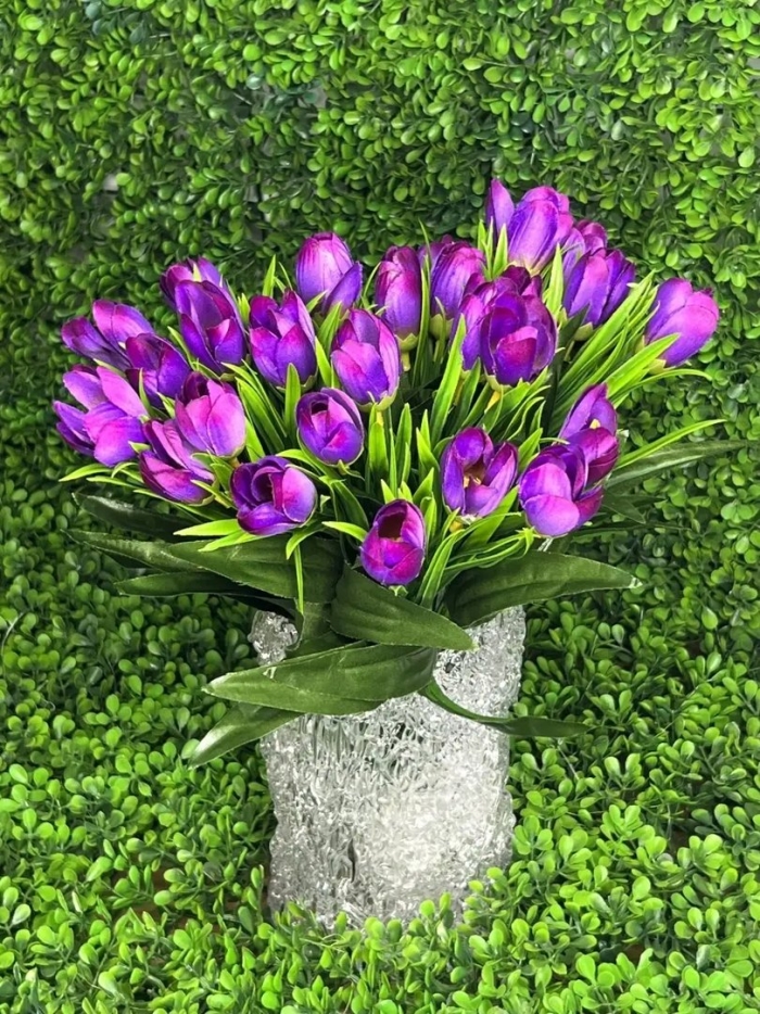 Крокусы искусственные цветы