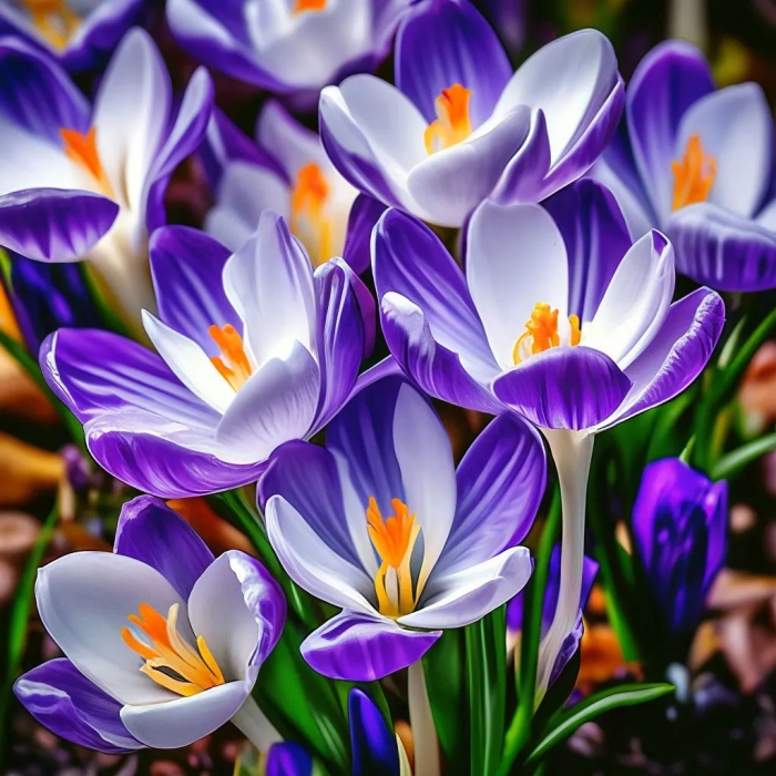 Цветок крокус