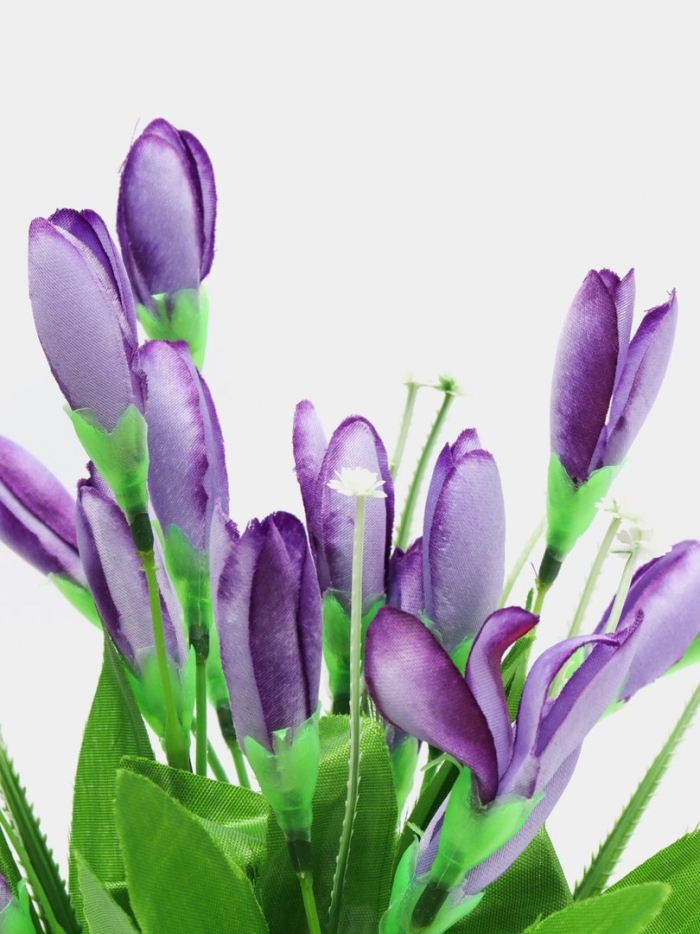 Искусственные цветы крокус