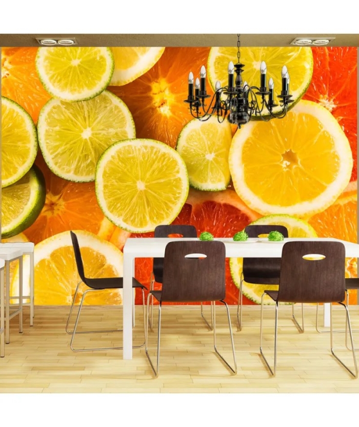 Фотообои апельсины для кухни