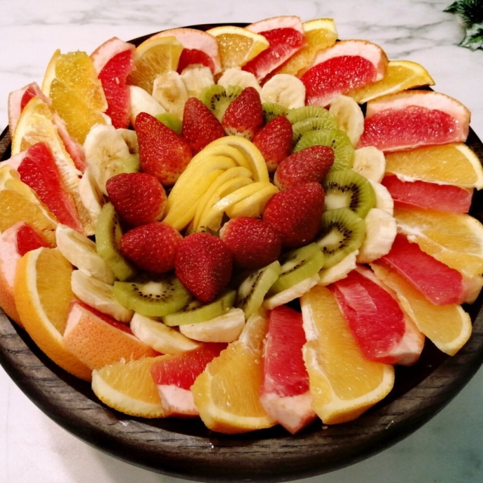 Нарезка фруктов красиво