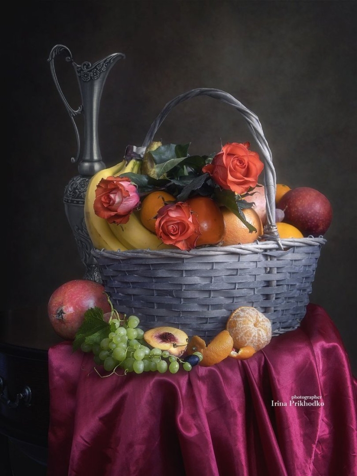 Натюрморт с корзиной