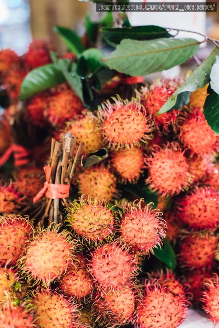 Фрукты тайланда рамбутан