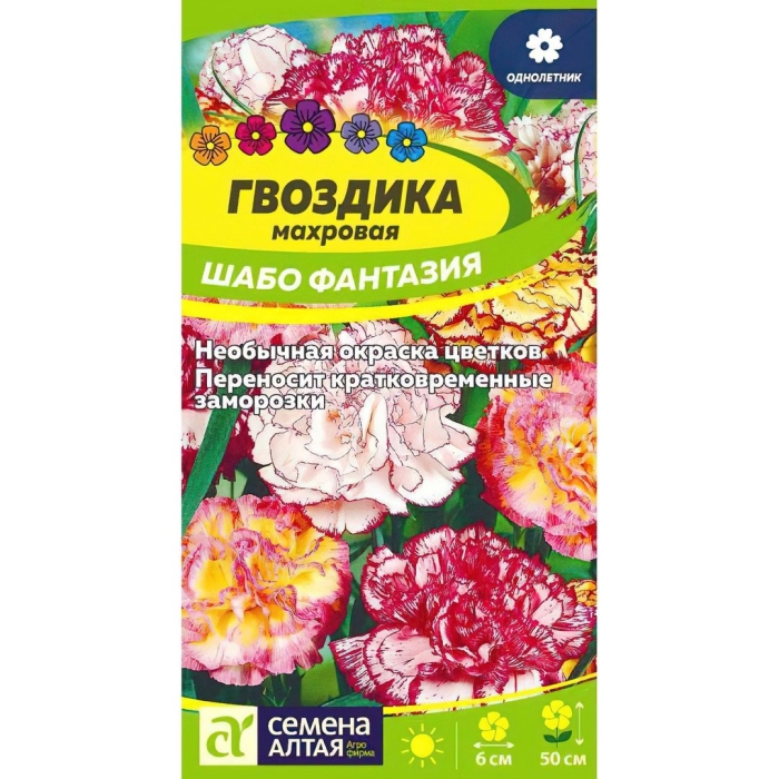 Гвоздика фантазия смесь шабо