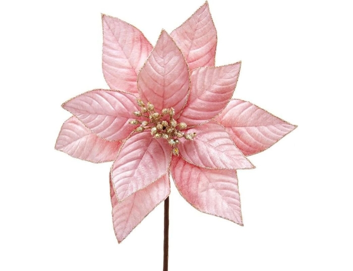 Цветок искусственный пуансетия