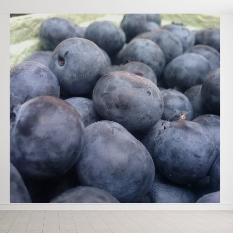 Голубой фрукт или овощ