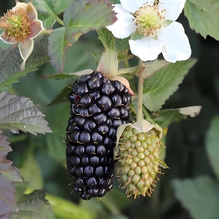 Ежевика блэк бутте