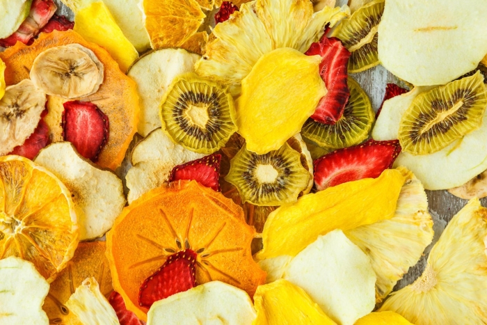 Фруктовые чипсы ассорти