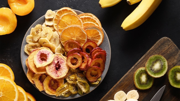 Фруктовые чипсы киви