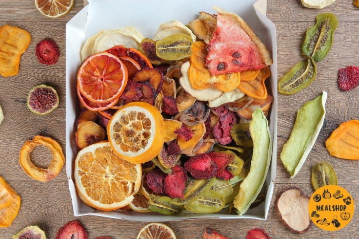 Подарочный набор фруктовые чипсы ассорти 50 гр