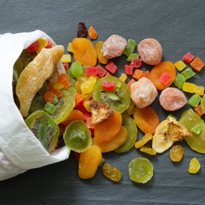 Сухофрукты цукаты