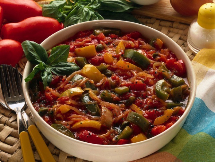 Овощное рагу рататуй