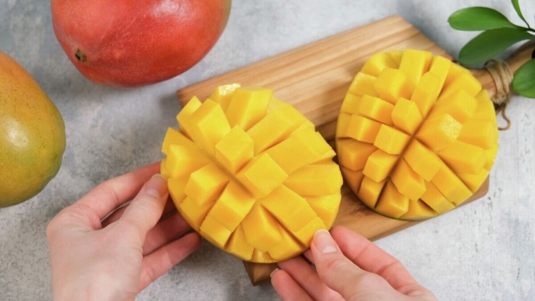 Как красиво нарезать манго