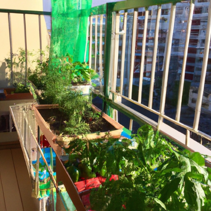 Огород на балконе