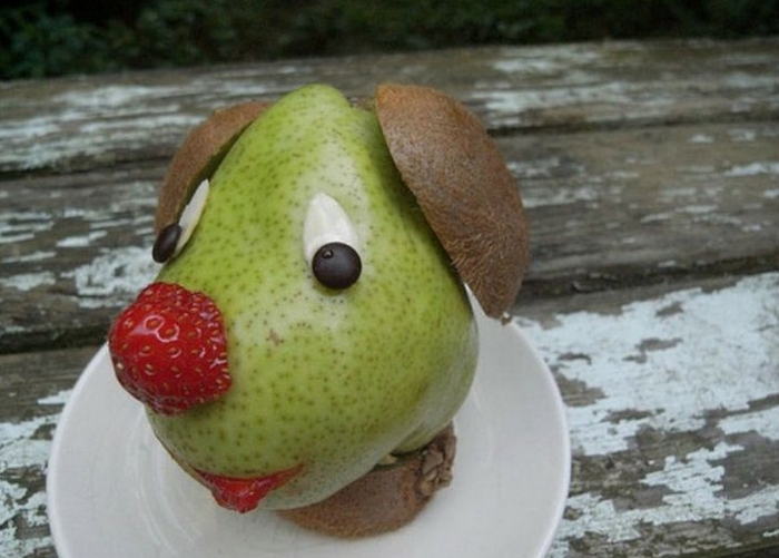 Поделка из фруктов