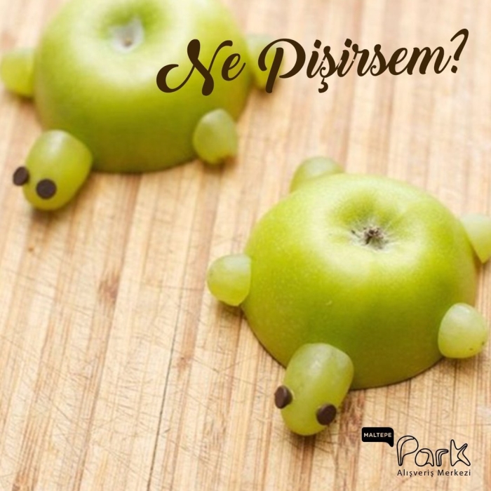 Фигурки из яблок