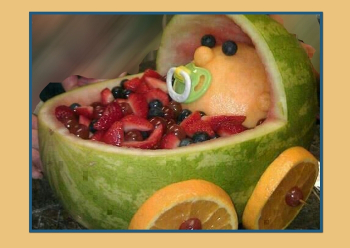 Поделка из арбуза