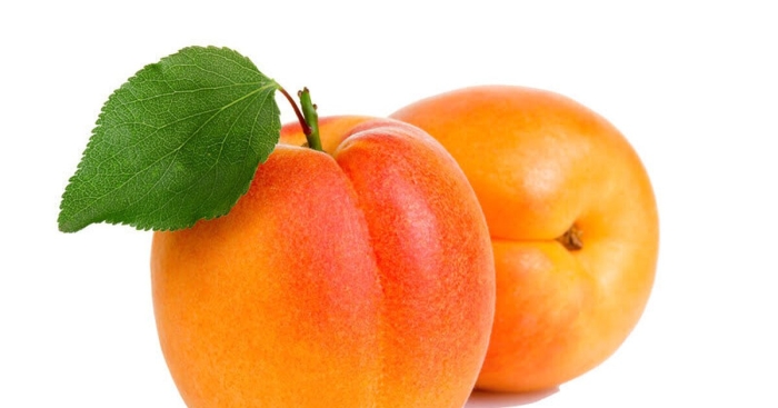 Абрикос на прозрачном фоне