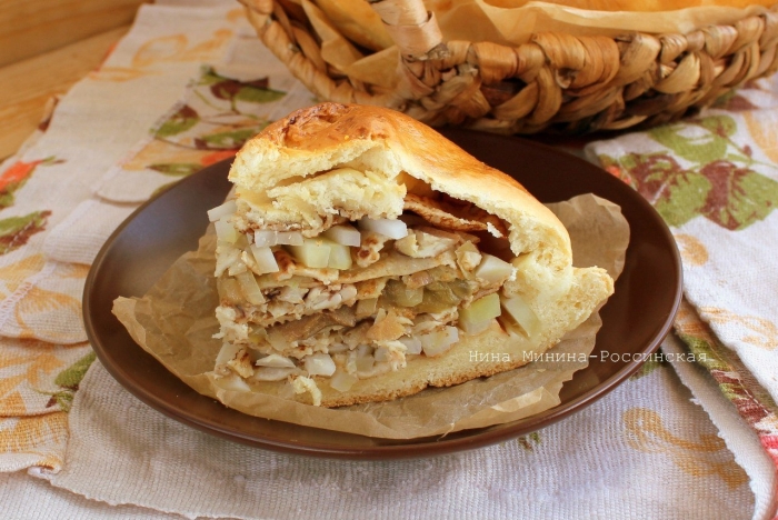 Курник расстегаи кулебяка