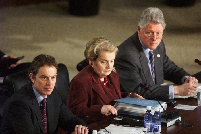 Тони блэр и билл клинтон