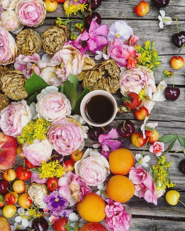 Кофе цветок