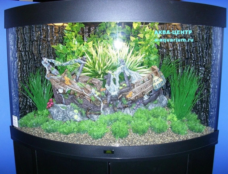 Угловой аквариум