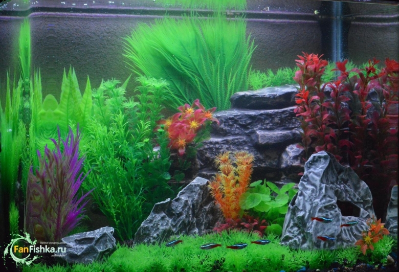 Искусственные растения для аквариума