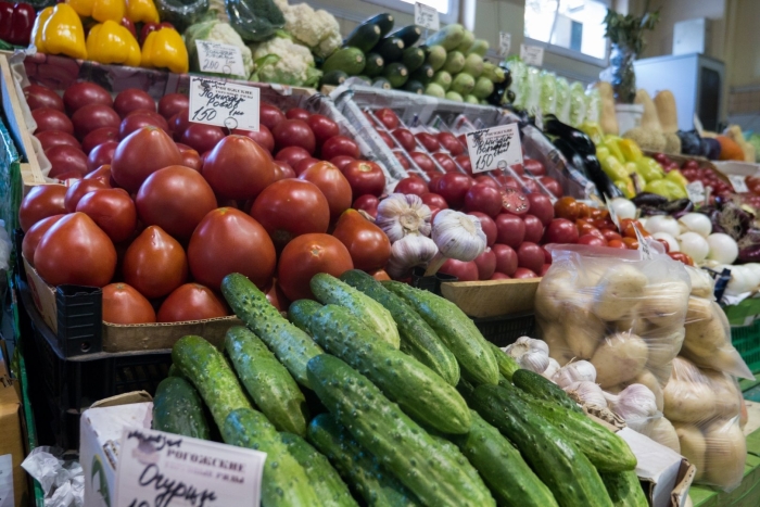 Цены на овощи