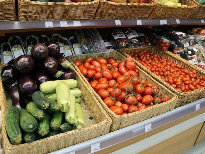 Прилавок с фруктами