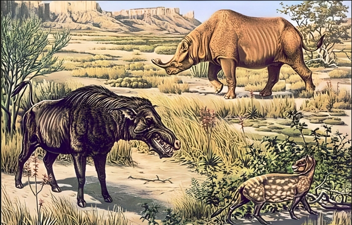 Кайнозойская эра палеоген