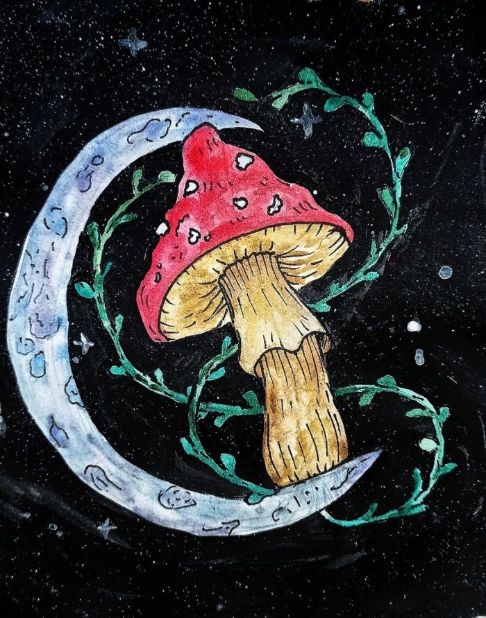 Мухомор волшебный гриб