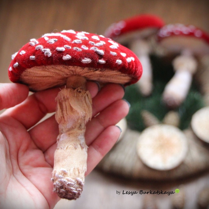 Текстильные мухоморы
