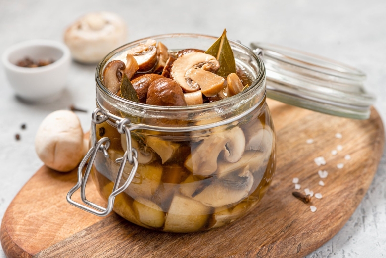 Маринованный грибы