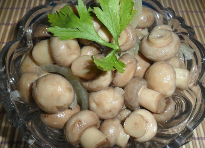 Рецепт маринованных шампиньонов в домашних условиях