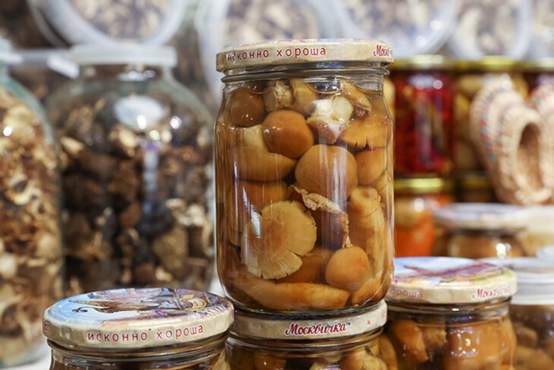 Маринованные опята