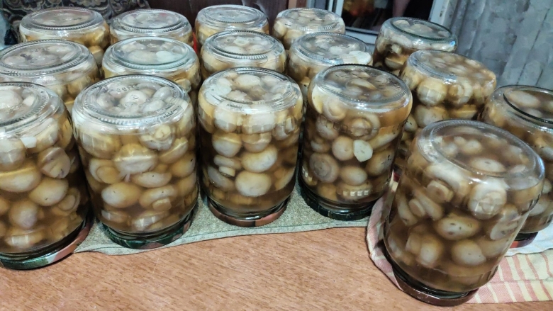Маринованные шампиньоны в домашних условиях быстро