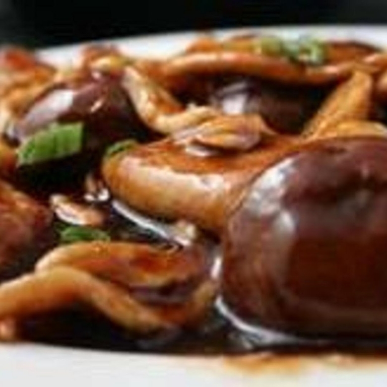 Карамелизированные шампиньоны