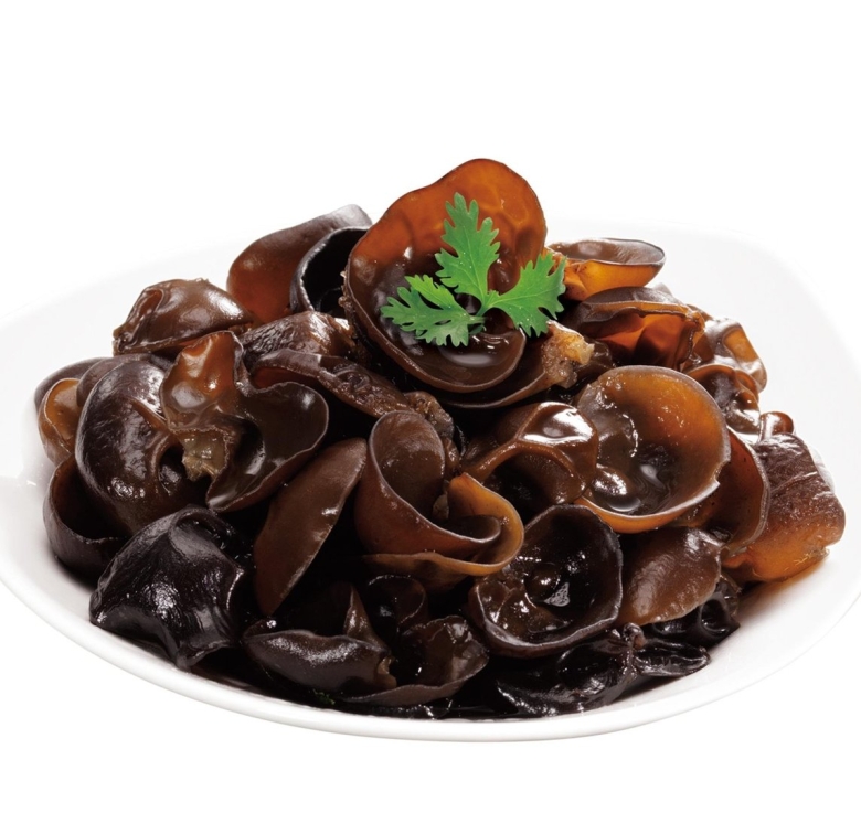 Черный древесный гриб муэр