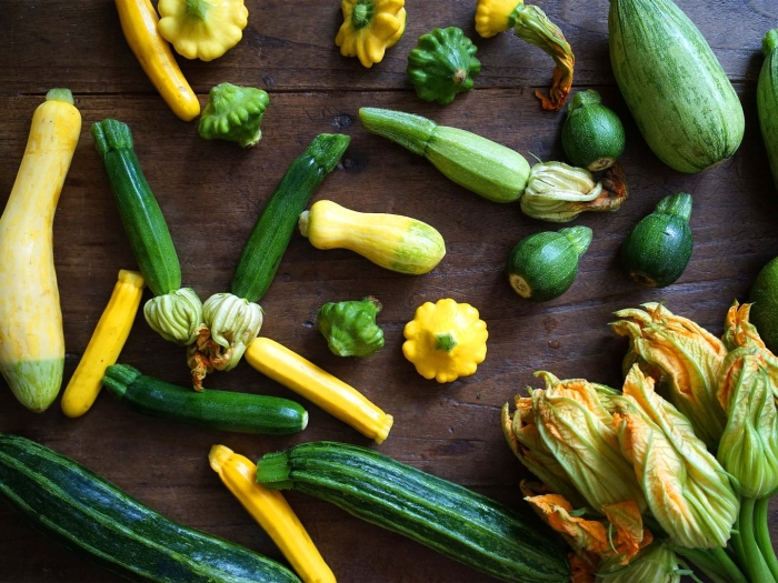 Кабачки цуккини патиссоны
