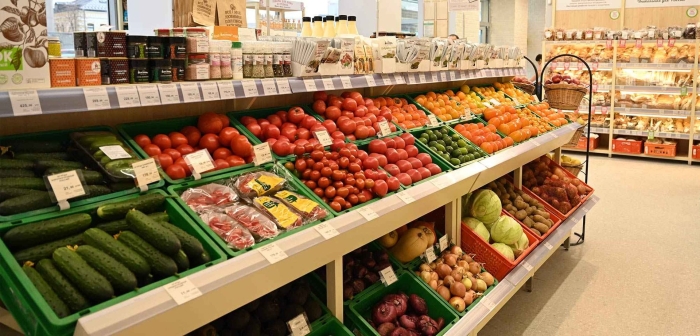 Овощной прилавок