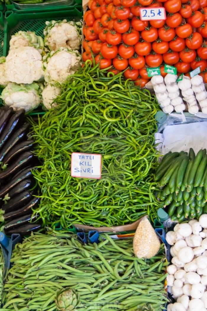 Свежие овощи