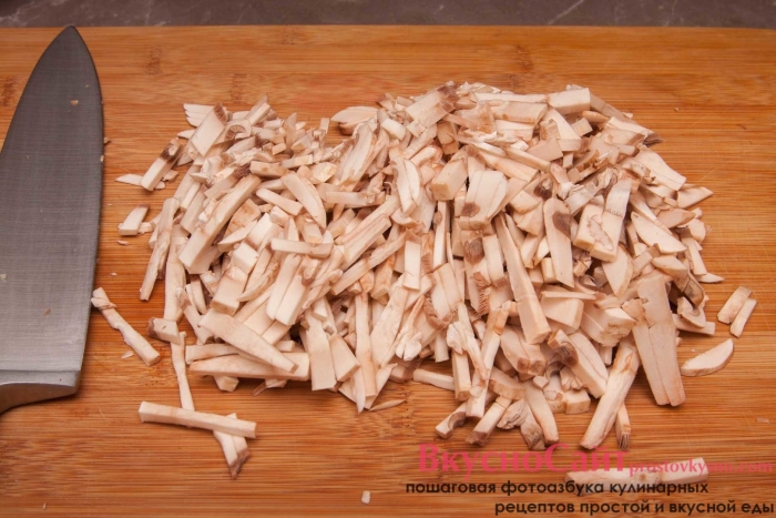 Нарезка соломка