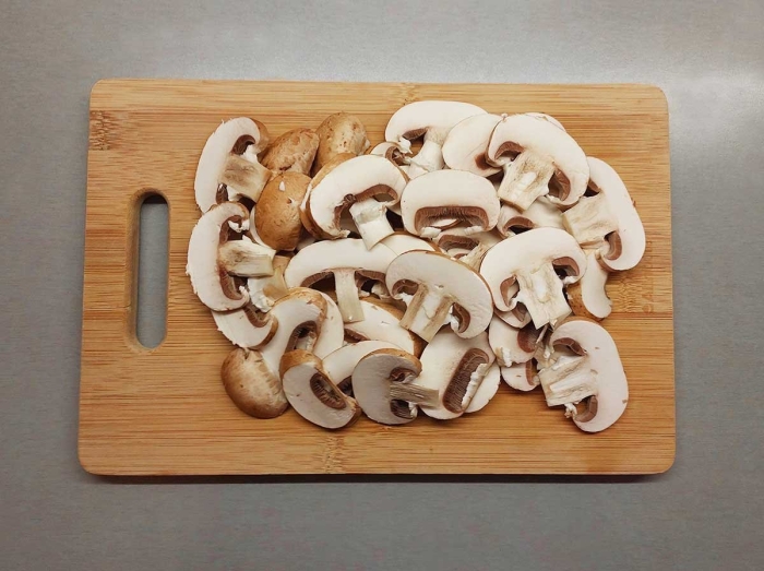 Блюда с шампиньонами