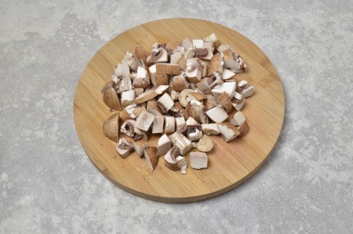 Салат с грибами